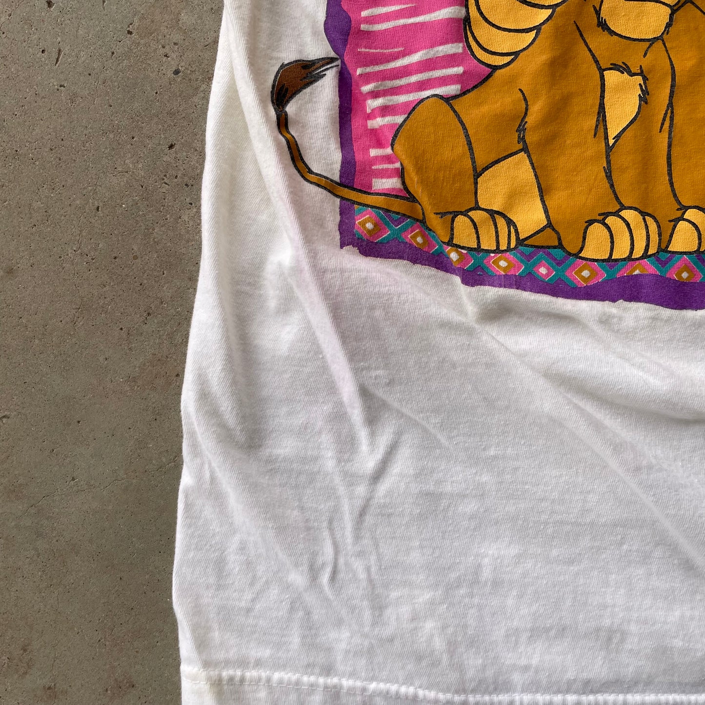 (XL) Vintage The lion king disney tee