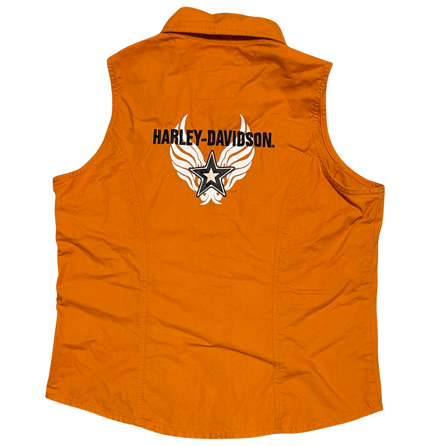 (L) harley vest top