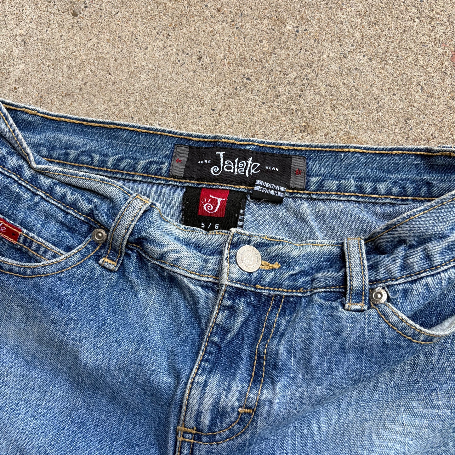 (5/6) jalate jeans wear denim mini skort