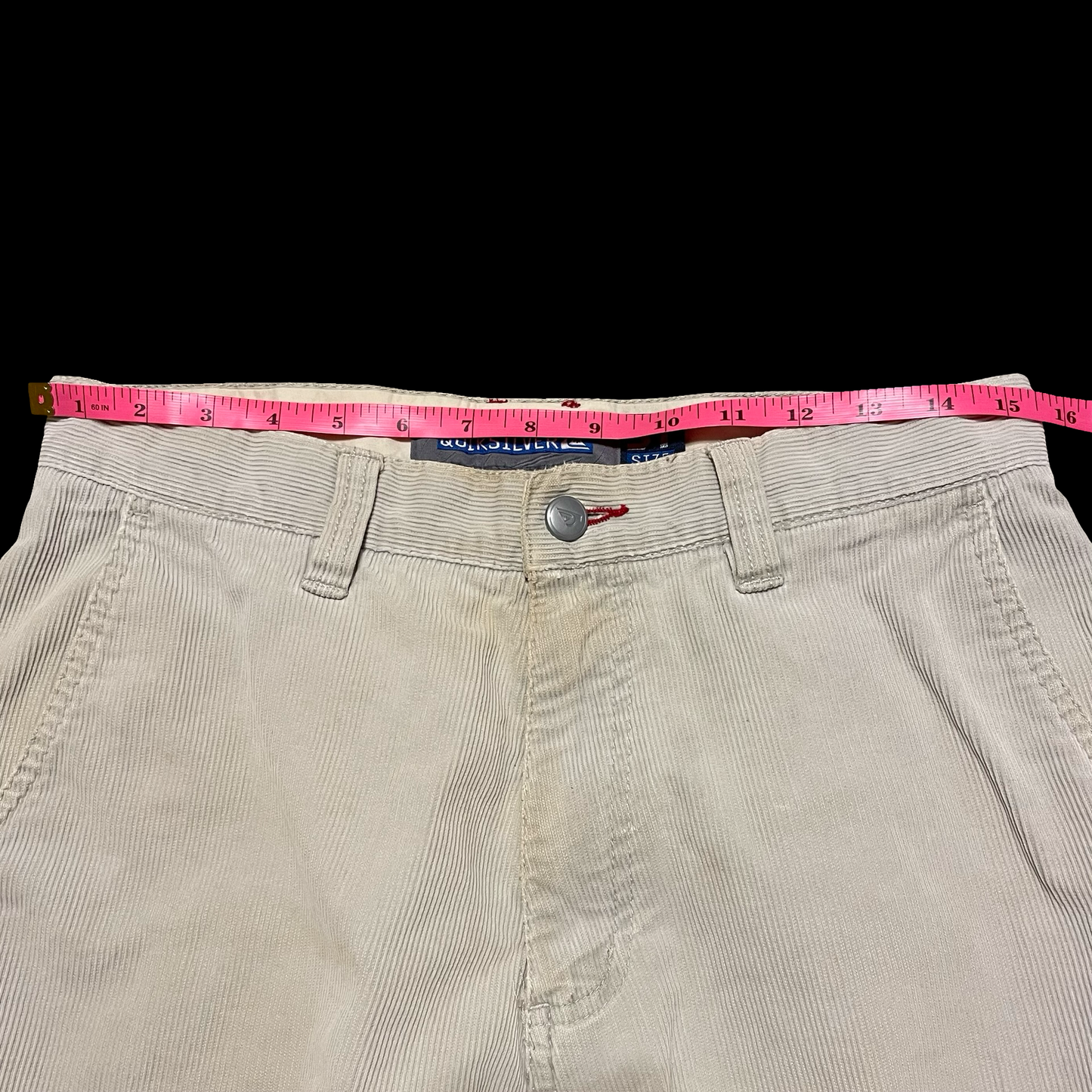 (31) Quiksilver corduroy shorts