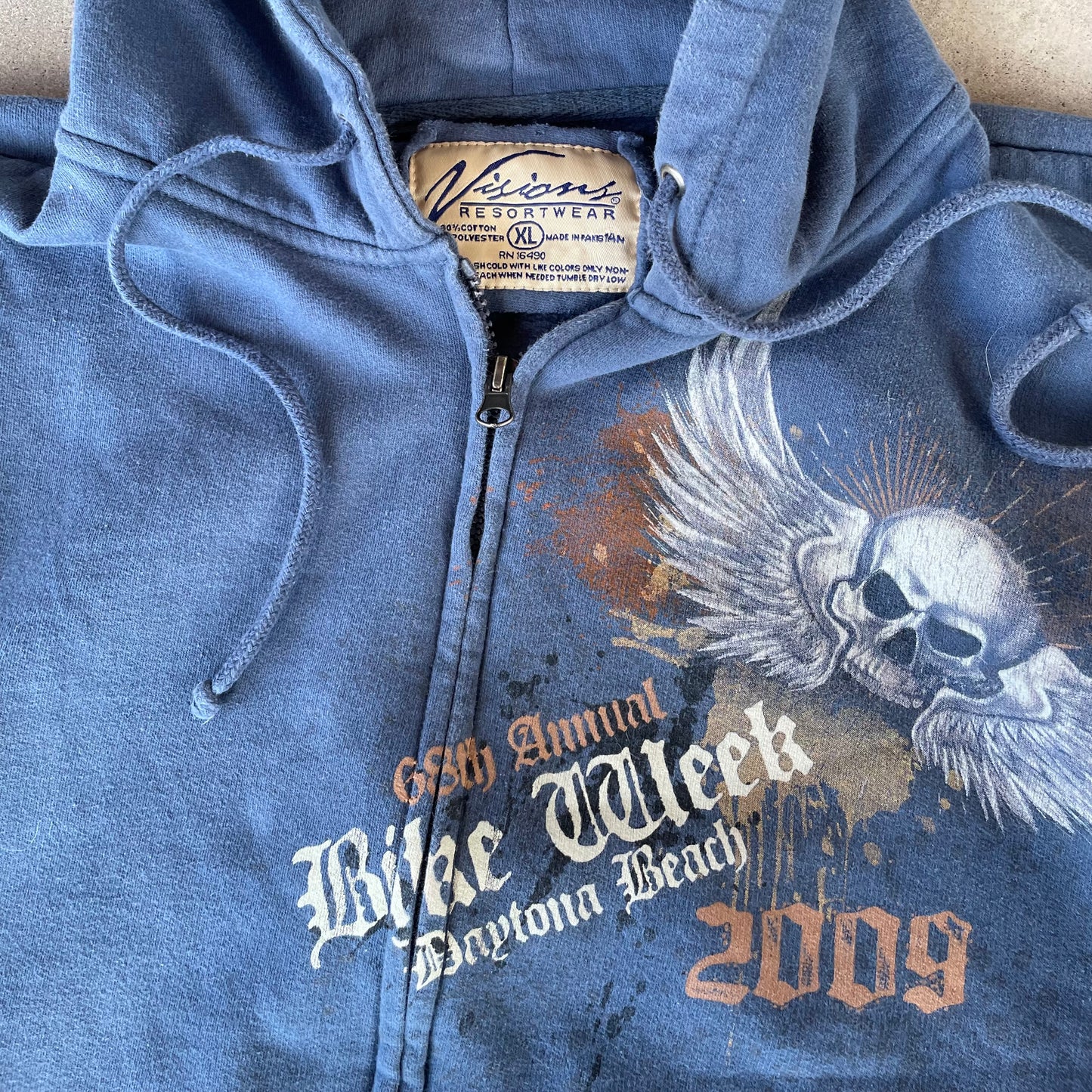 (XL) 2009 Bike Week jacket