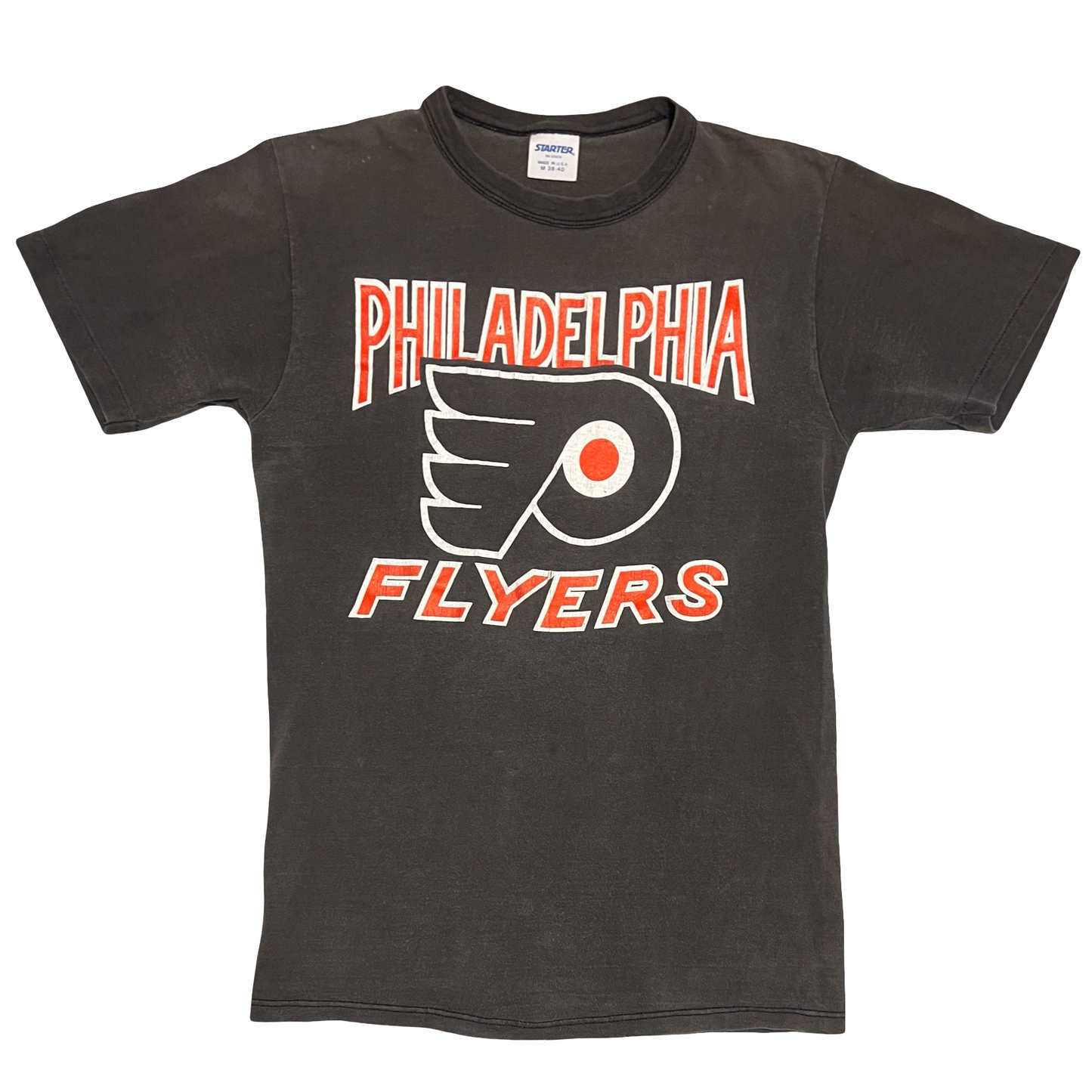 (M) vintage philadelphia flyers tee