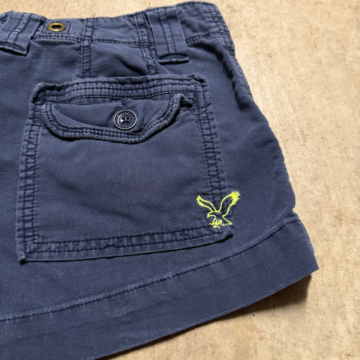 (2) ladies American eagle mini shorts