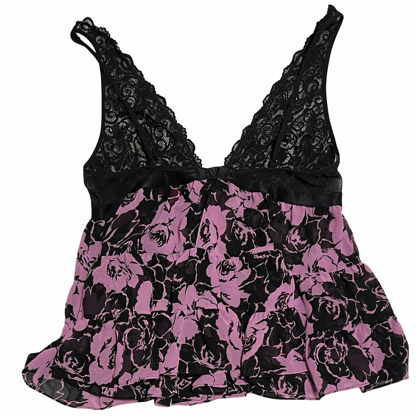 (M) betsy johnson lingerie top
