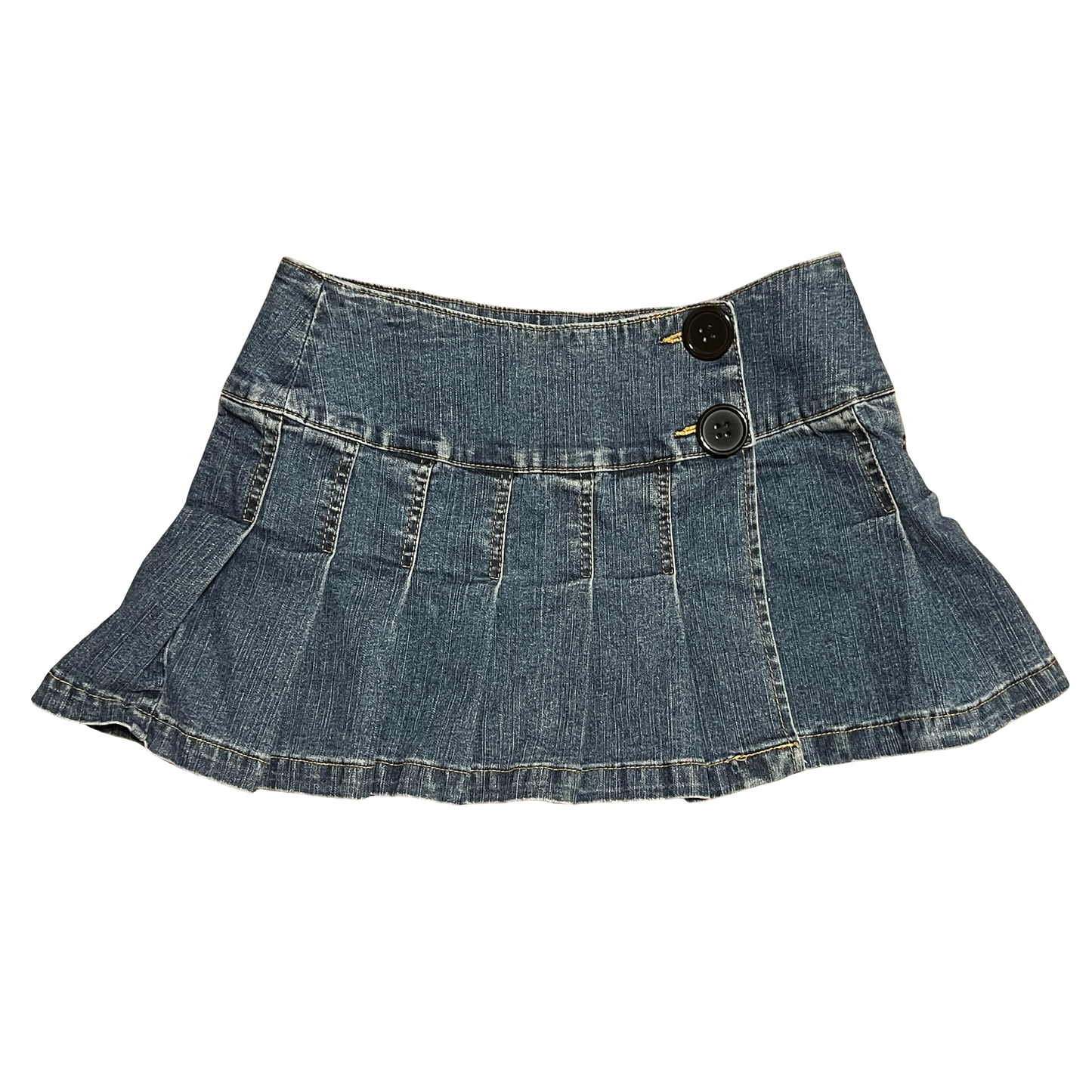 (5) angels pleated mini skirt