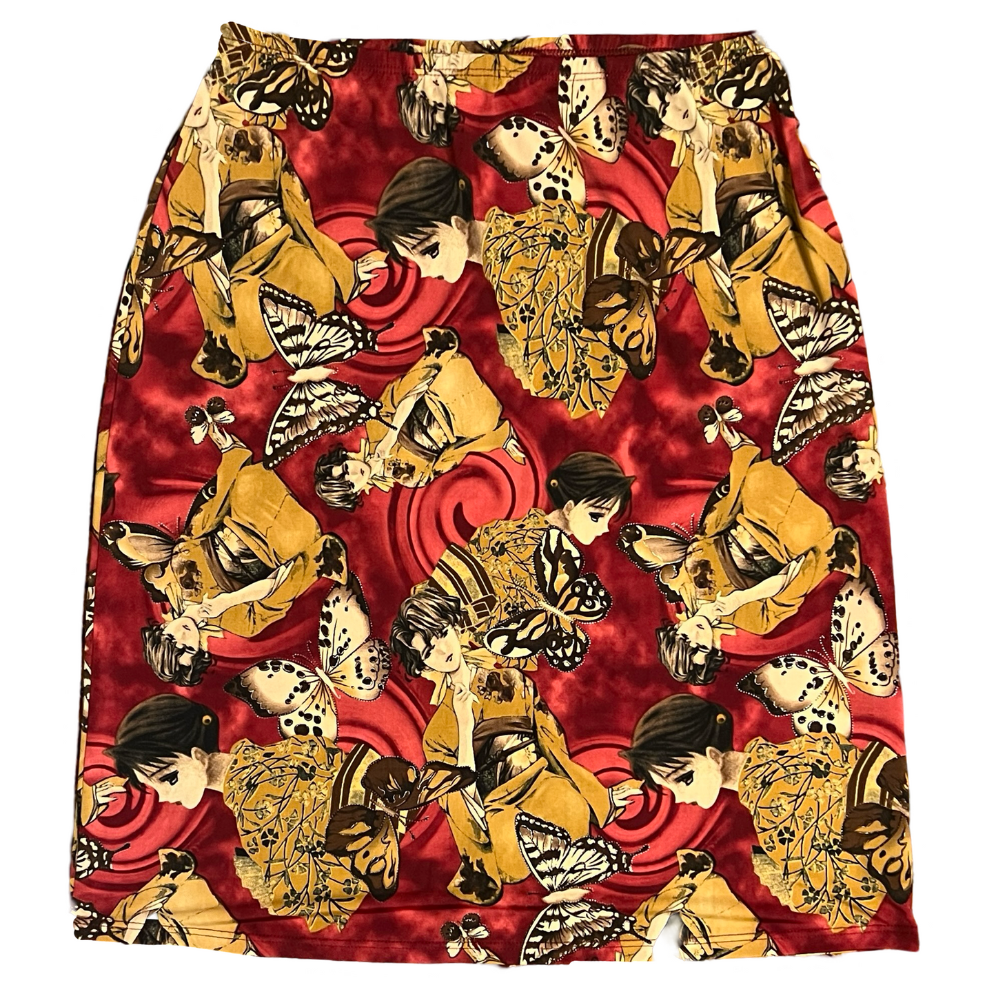 (M) wild usa midi skirt