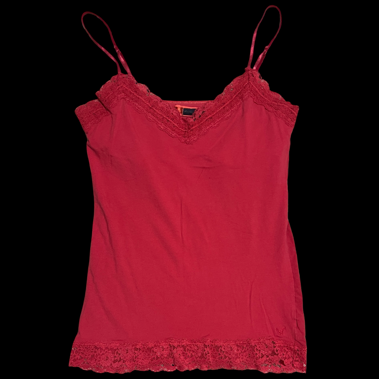 (L) american eagle hot pink tank top