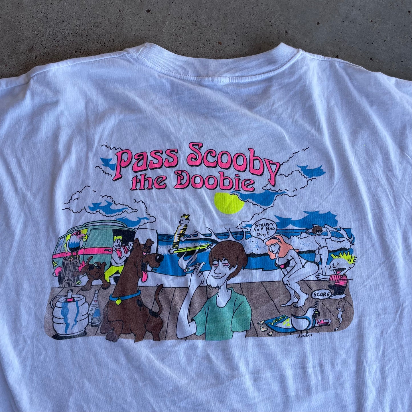 (XL) Scooby doodie doo tee