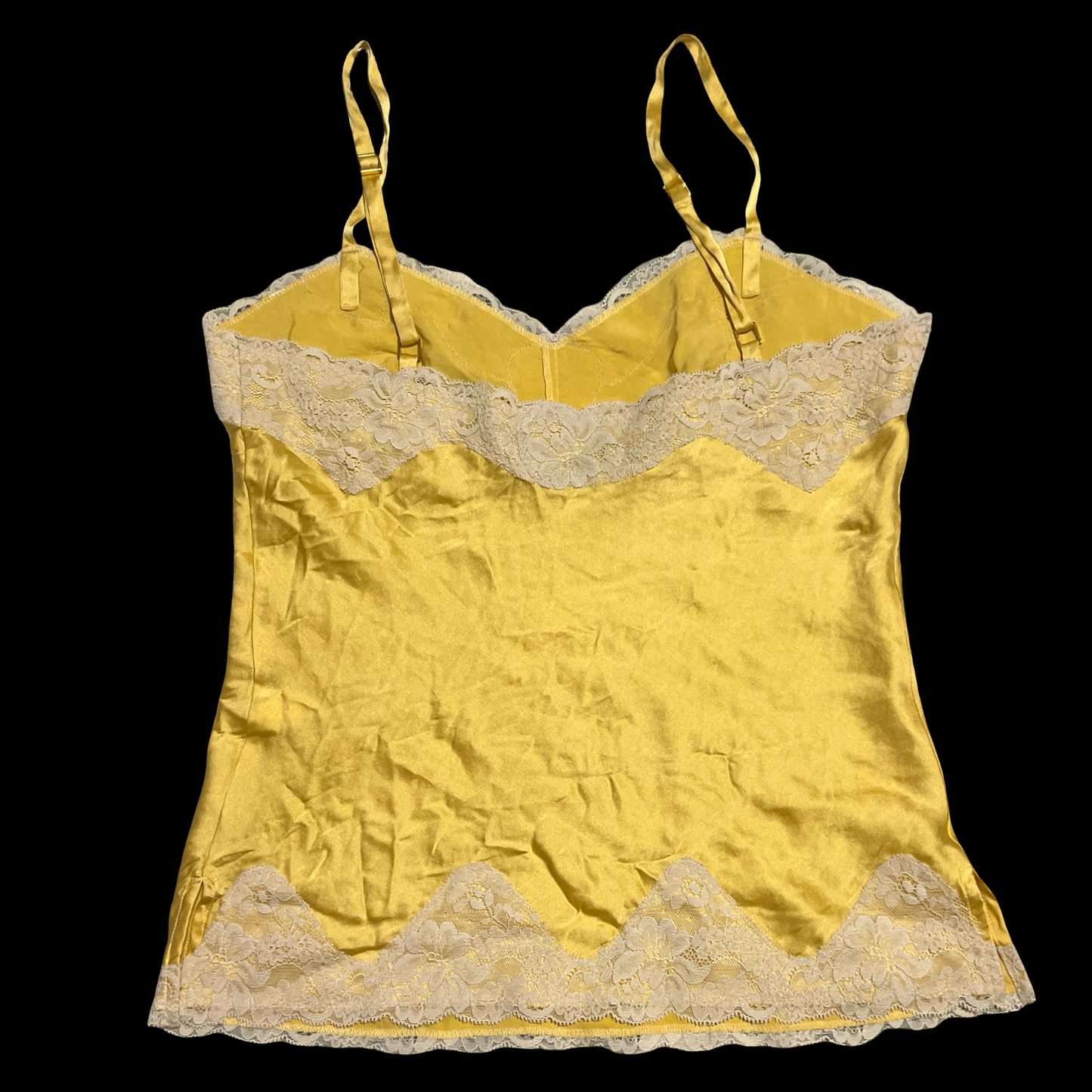 (XS) express design studio yellow top