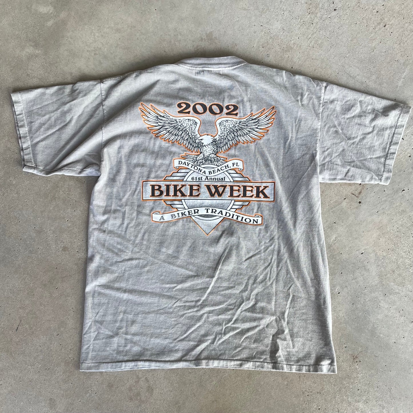 (XL) 2002 Bike week tee