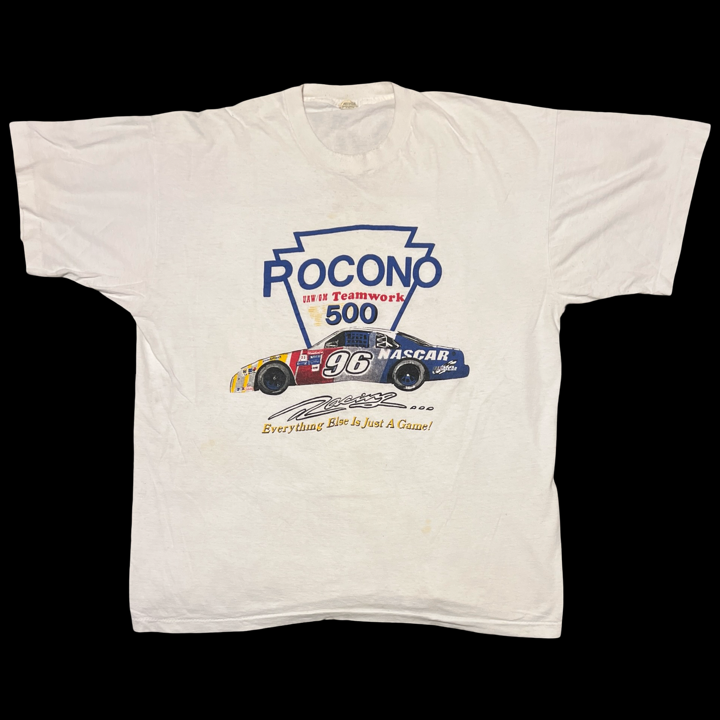 (XL) vintage pocono racing tee