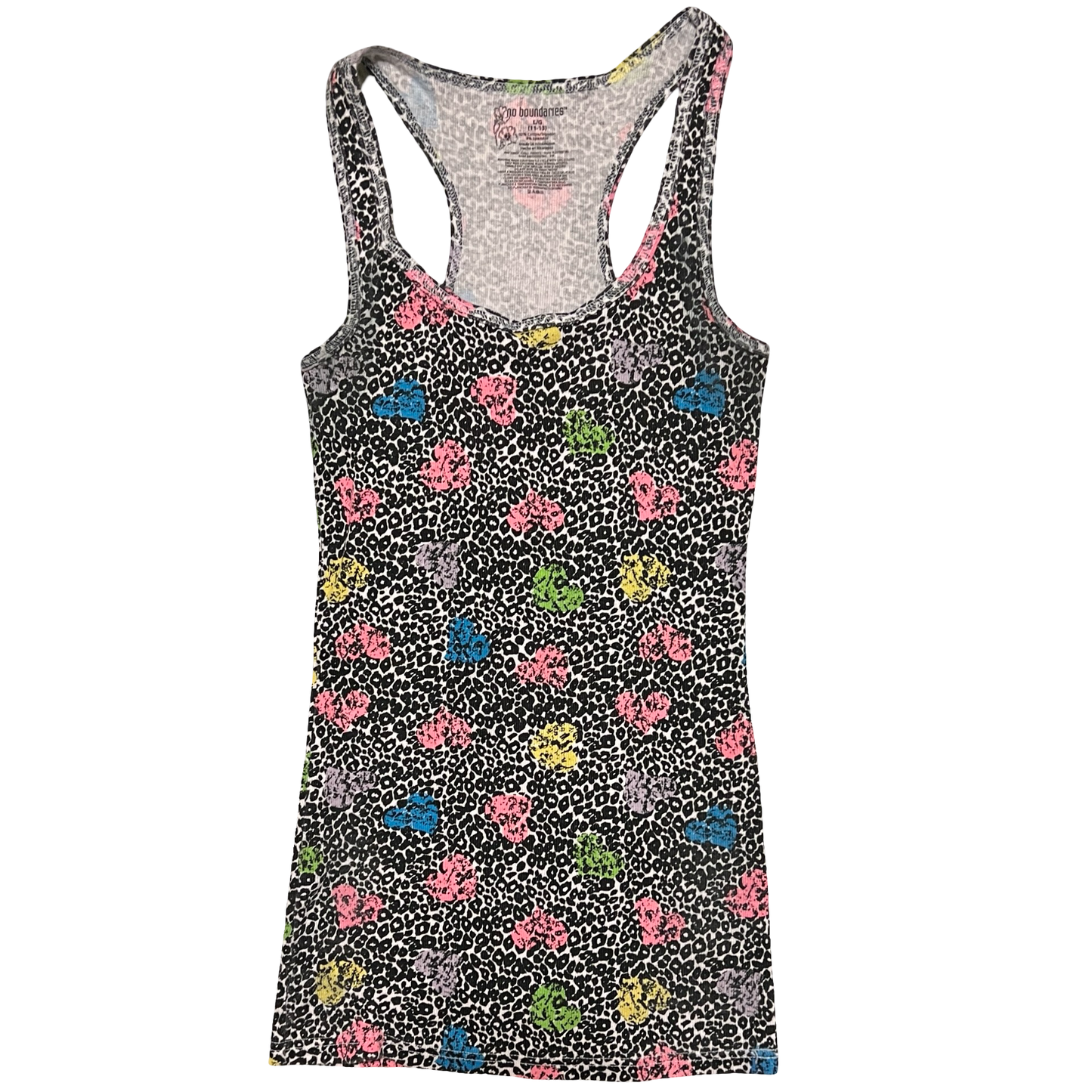 (L) no boundaries tank top