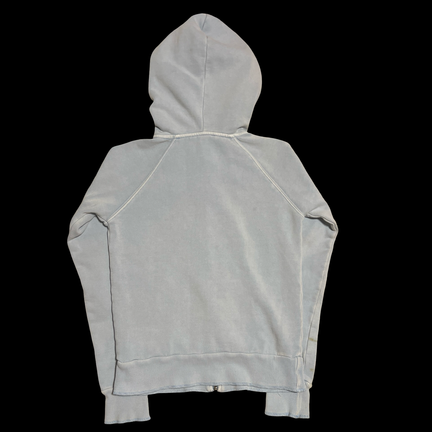 (XS) fcuk baby blue jacket