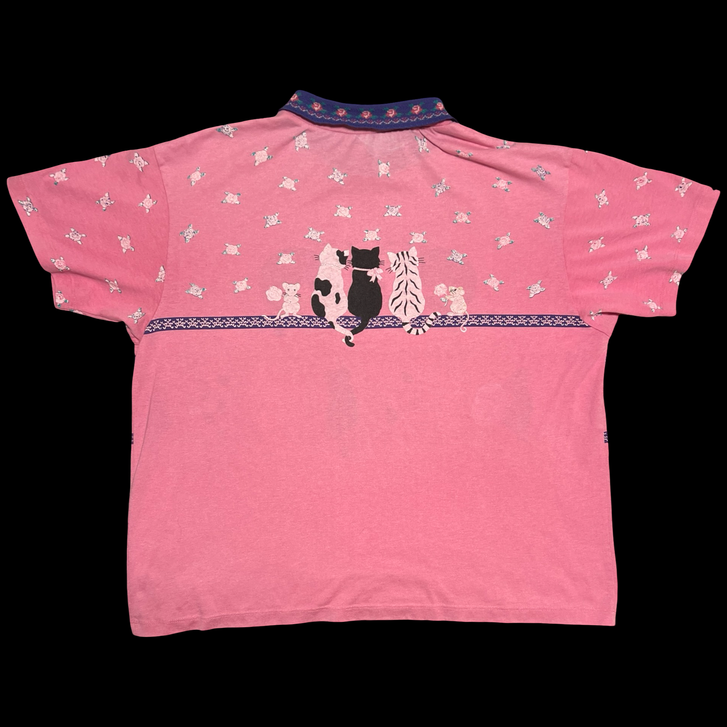 (XL) cat and mouse tee
