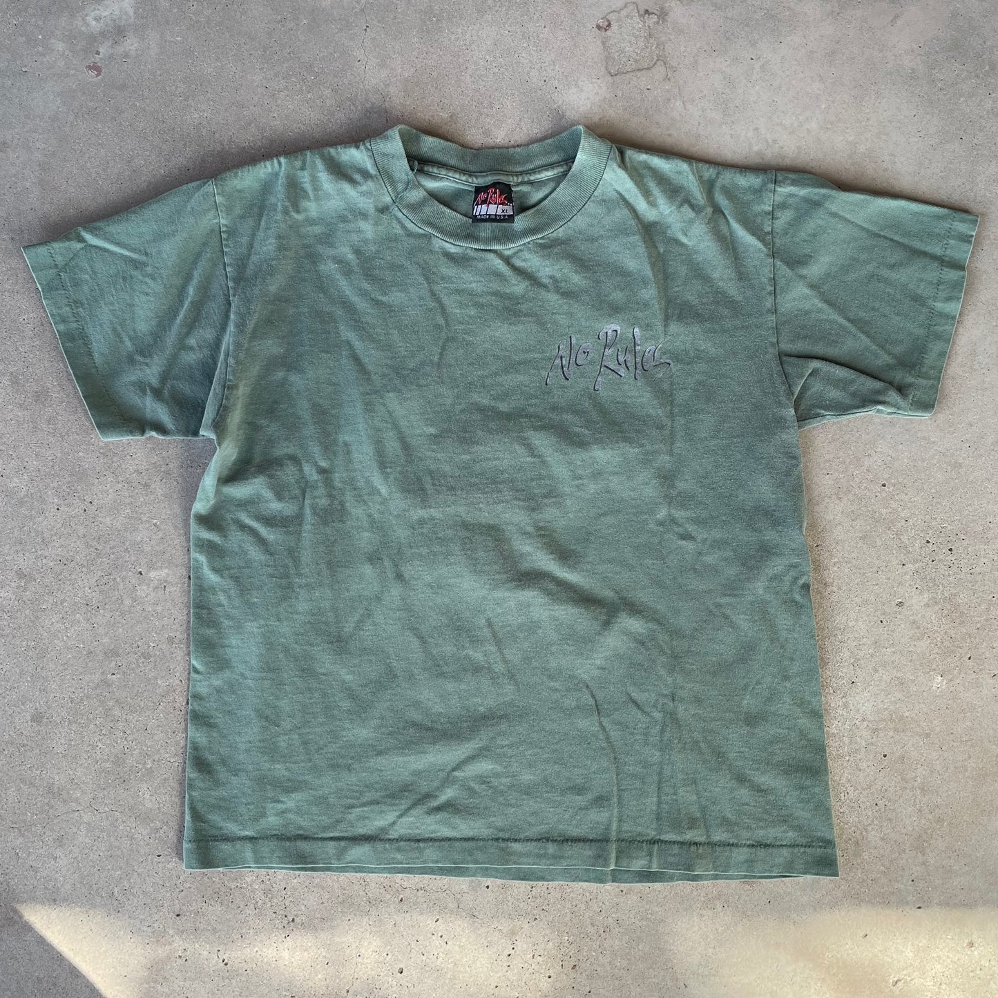 (YXL) Vintage No rules tee