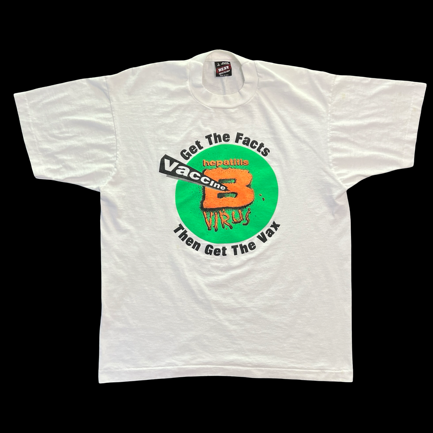 (L) Vintage virus tee