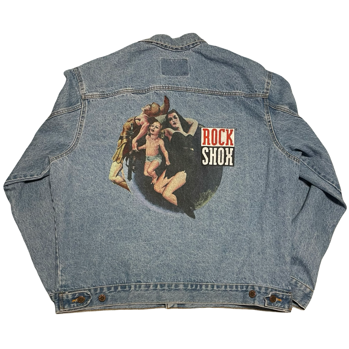 (XL) Rock Shox denim jacket