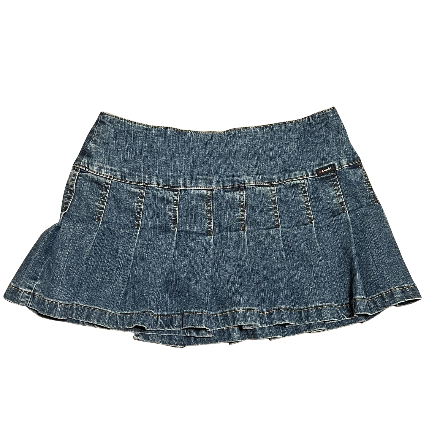 (5) angels pleated mini skirt