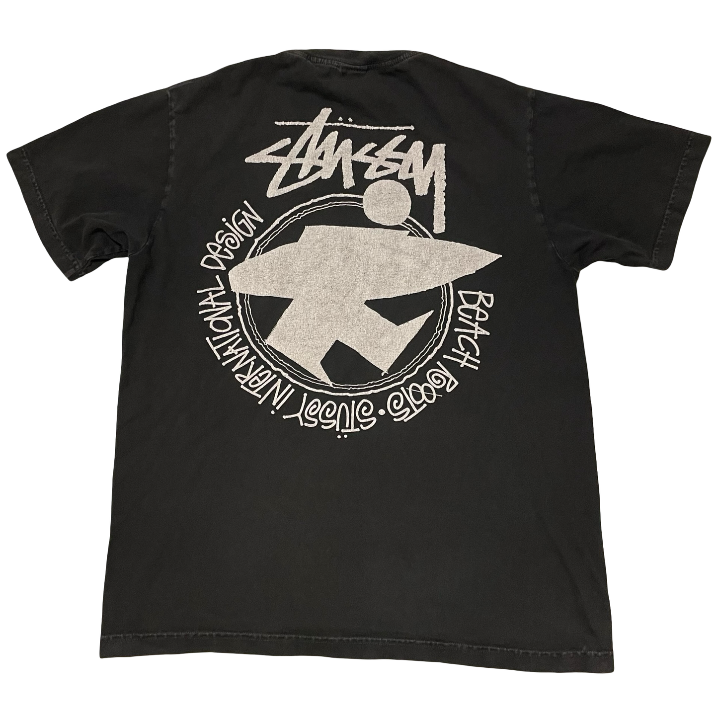 (M) Stussy beach roots tee