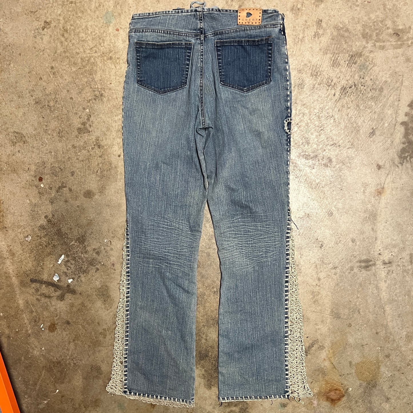 (7/8) crest jeans