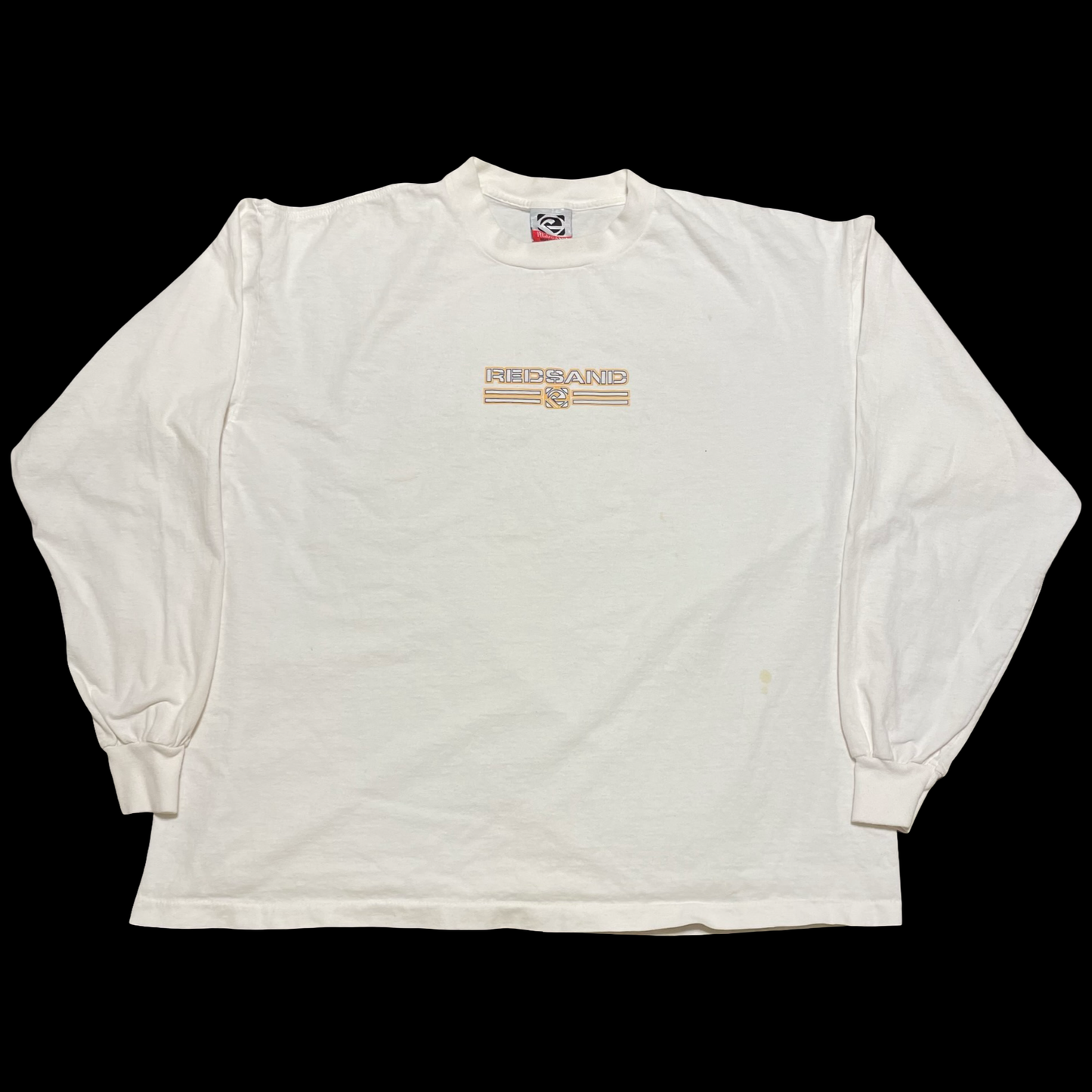 (XL) Redsand white longsleeve