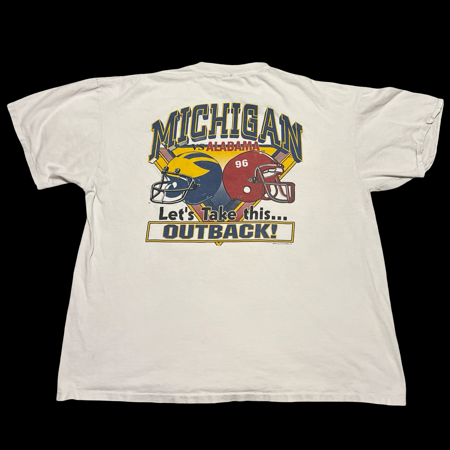 (XL) 1997 michigan outback bowl tee