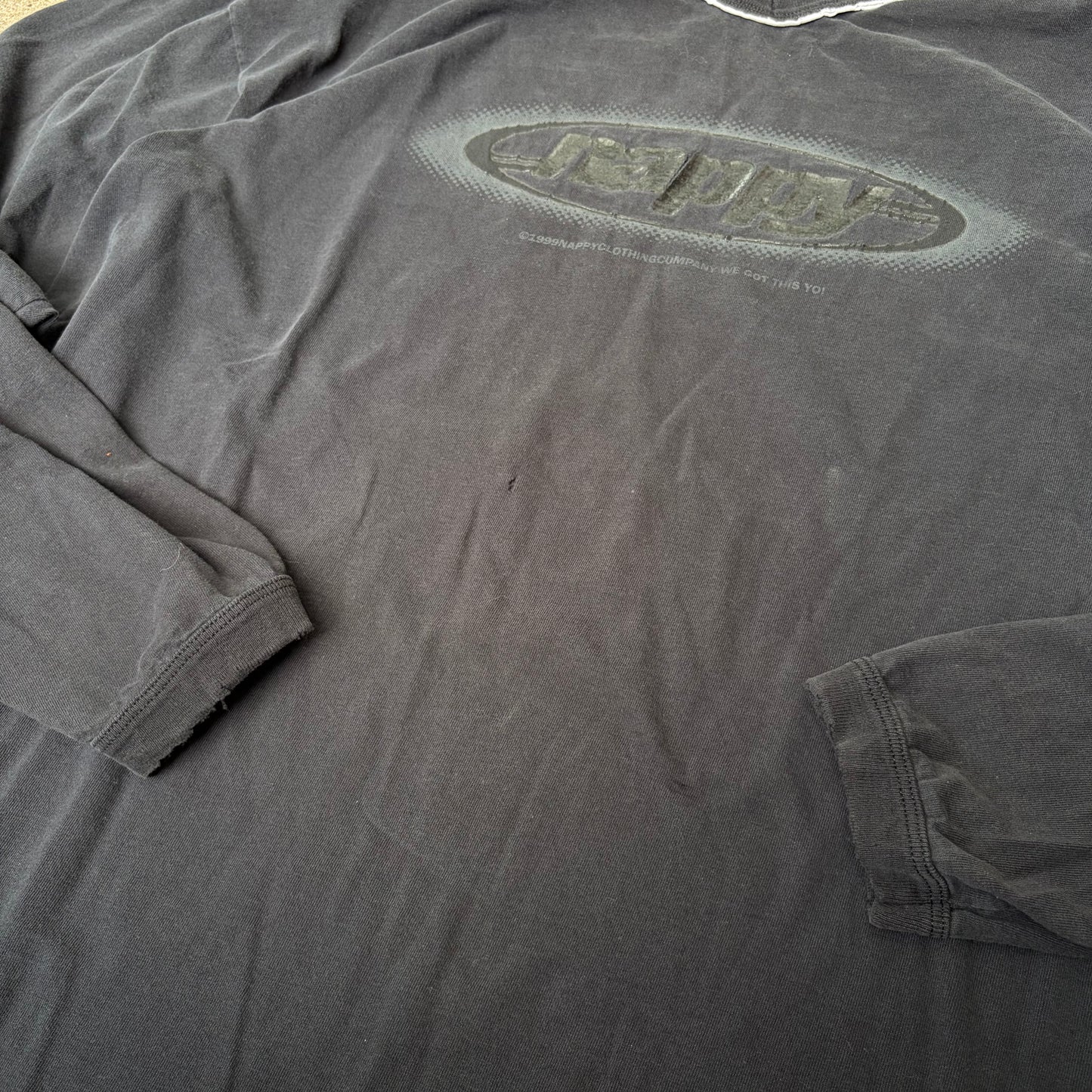 (XXL) 1999 Nappy clothing longsleeve