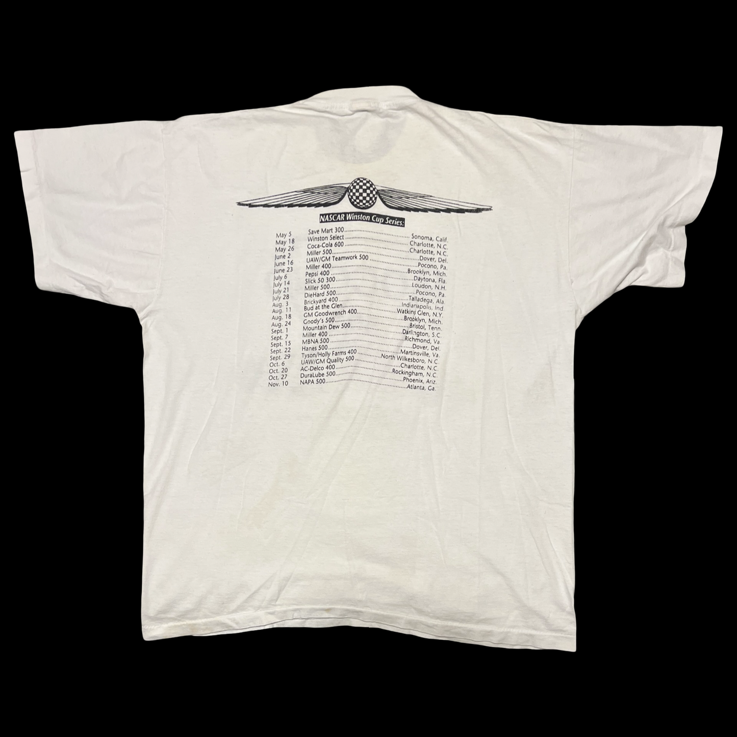 (XL) vintage pocono racing tee