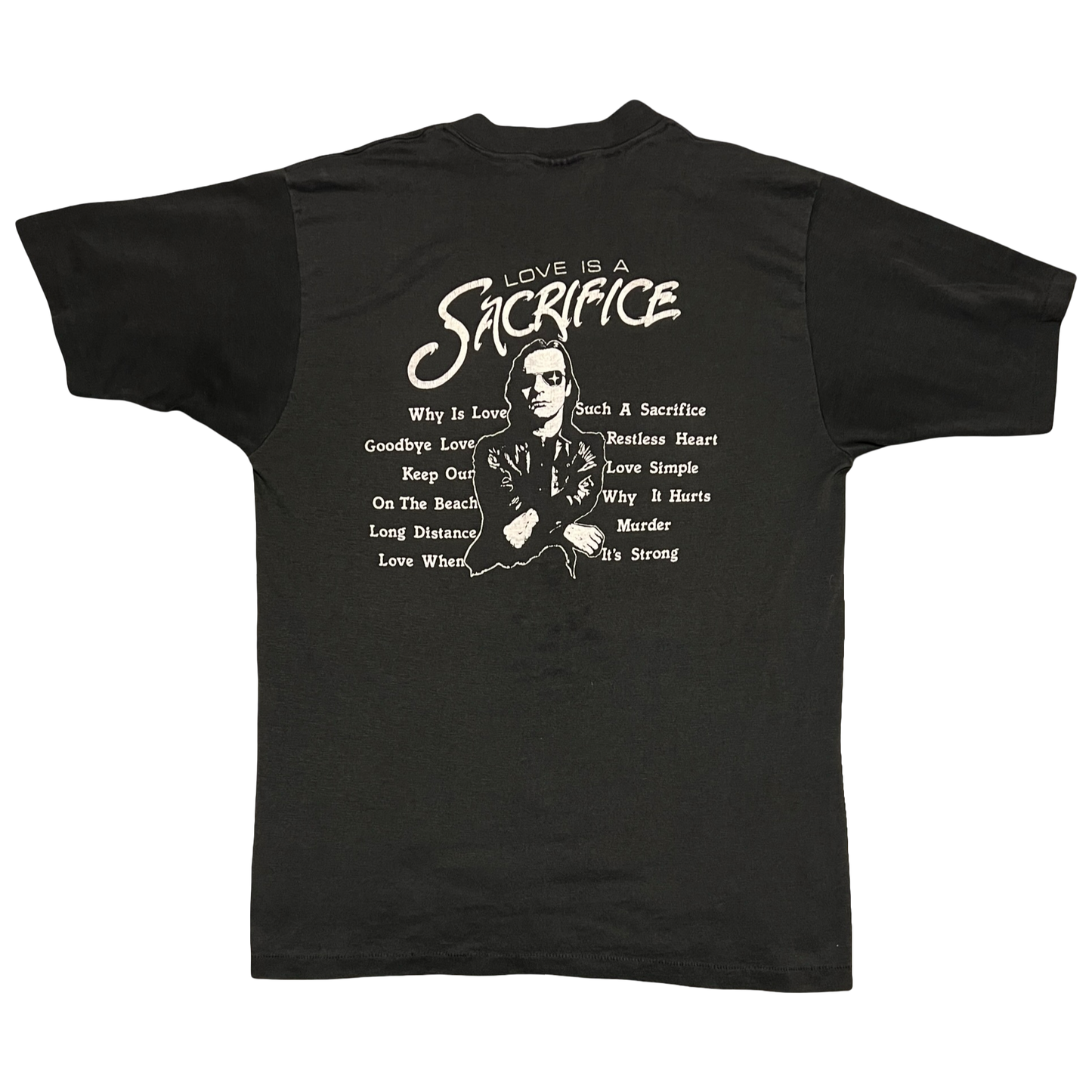 (M) vintage 1980 sacrificial tour southside johnny tee