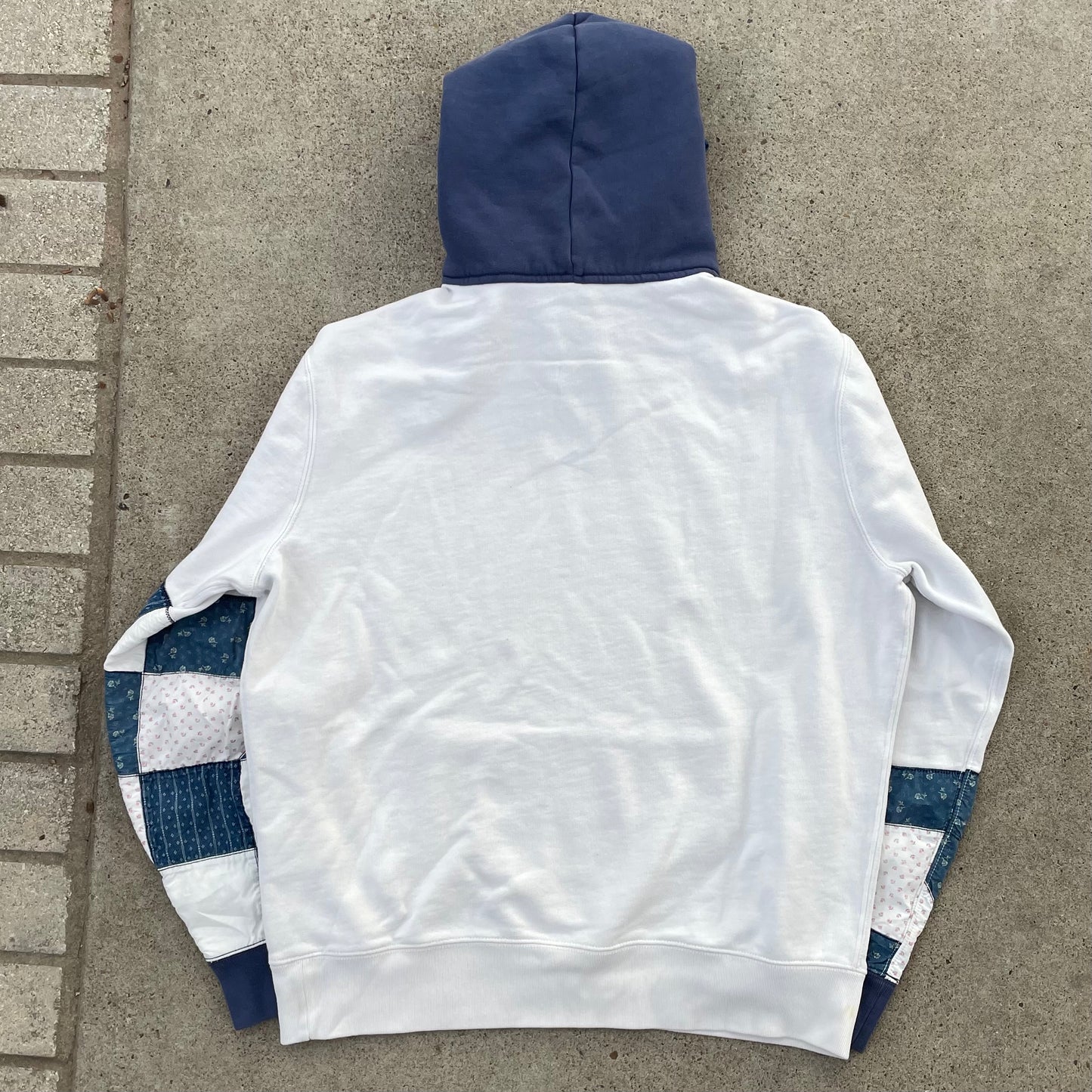 (L) Polo Country Polo Ralph Lauren patchwork after hoodie