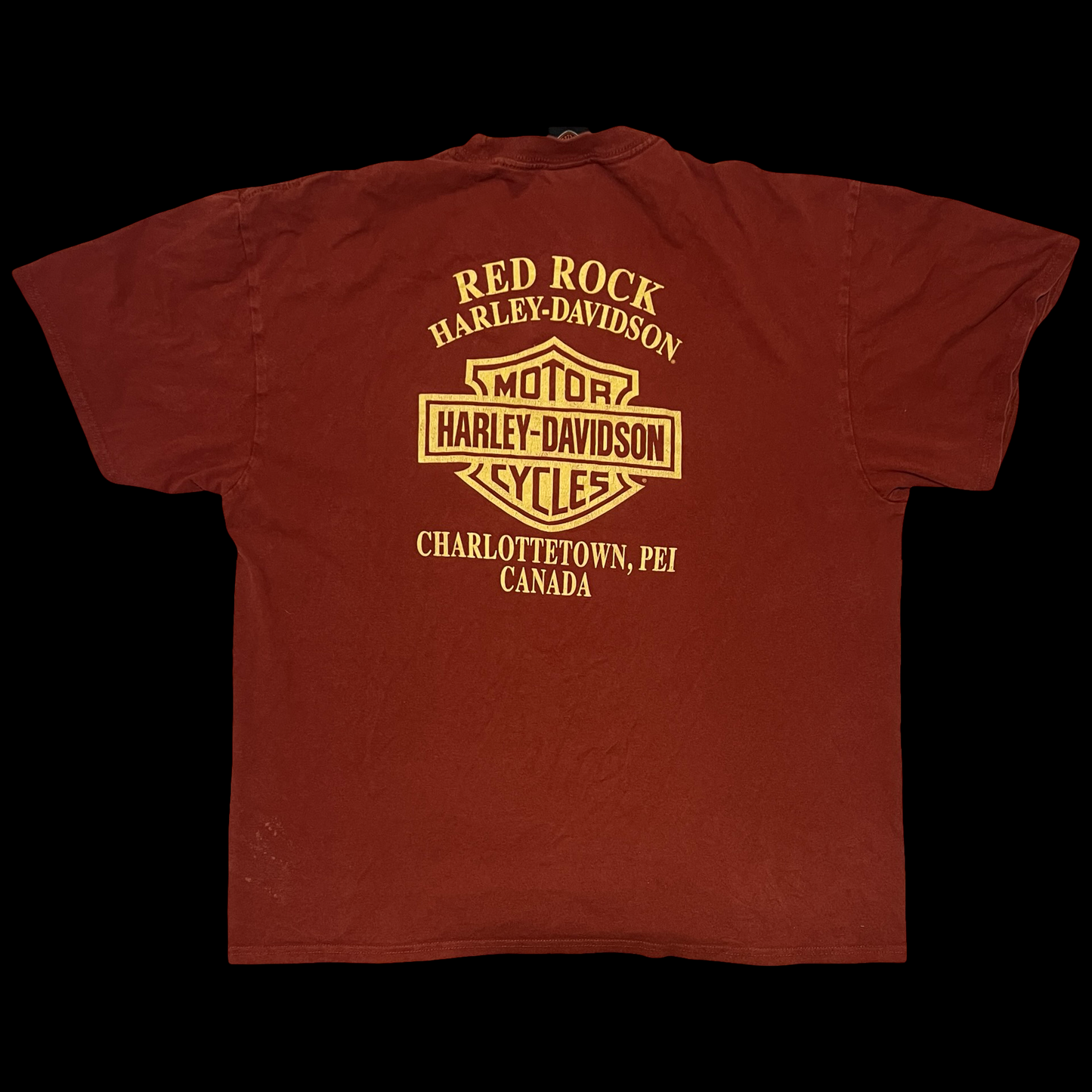 (XL) harley red rock tee