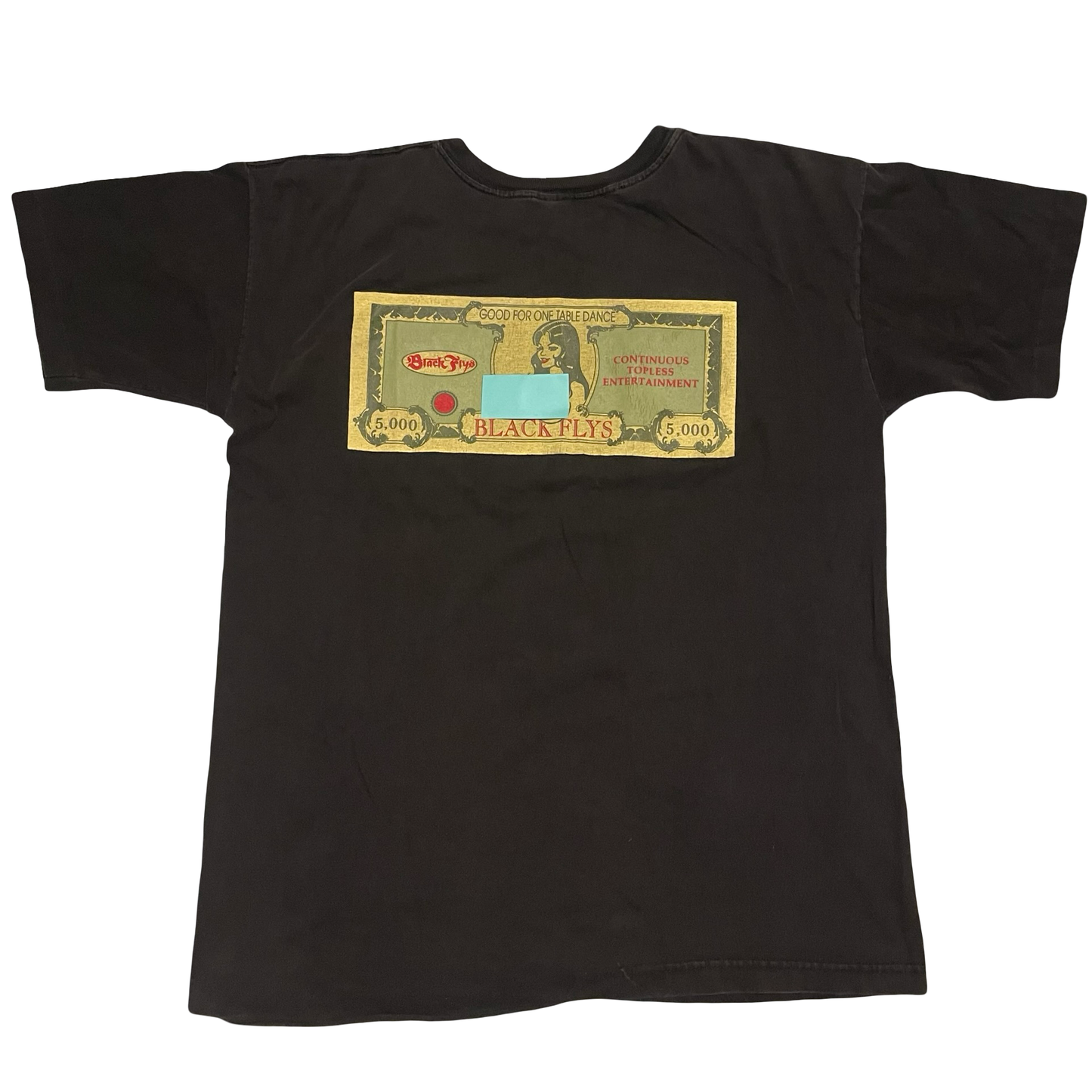 (XL) Black flys tee