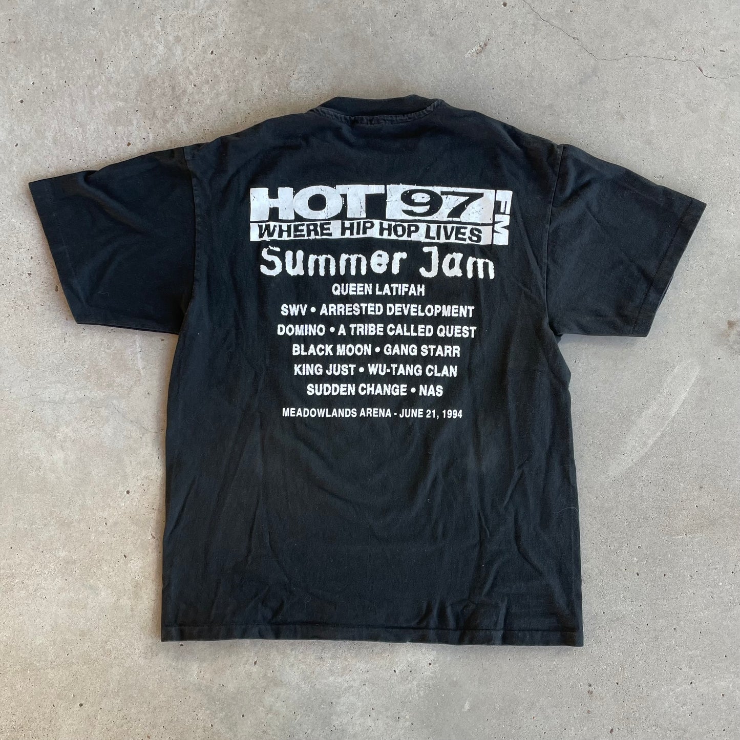 (L) Hot 97 where hip hop lives tee