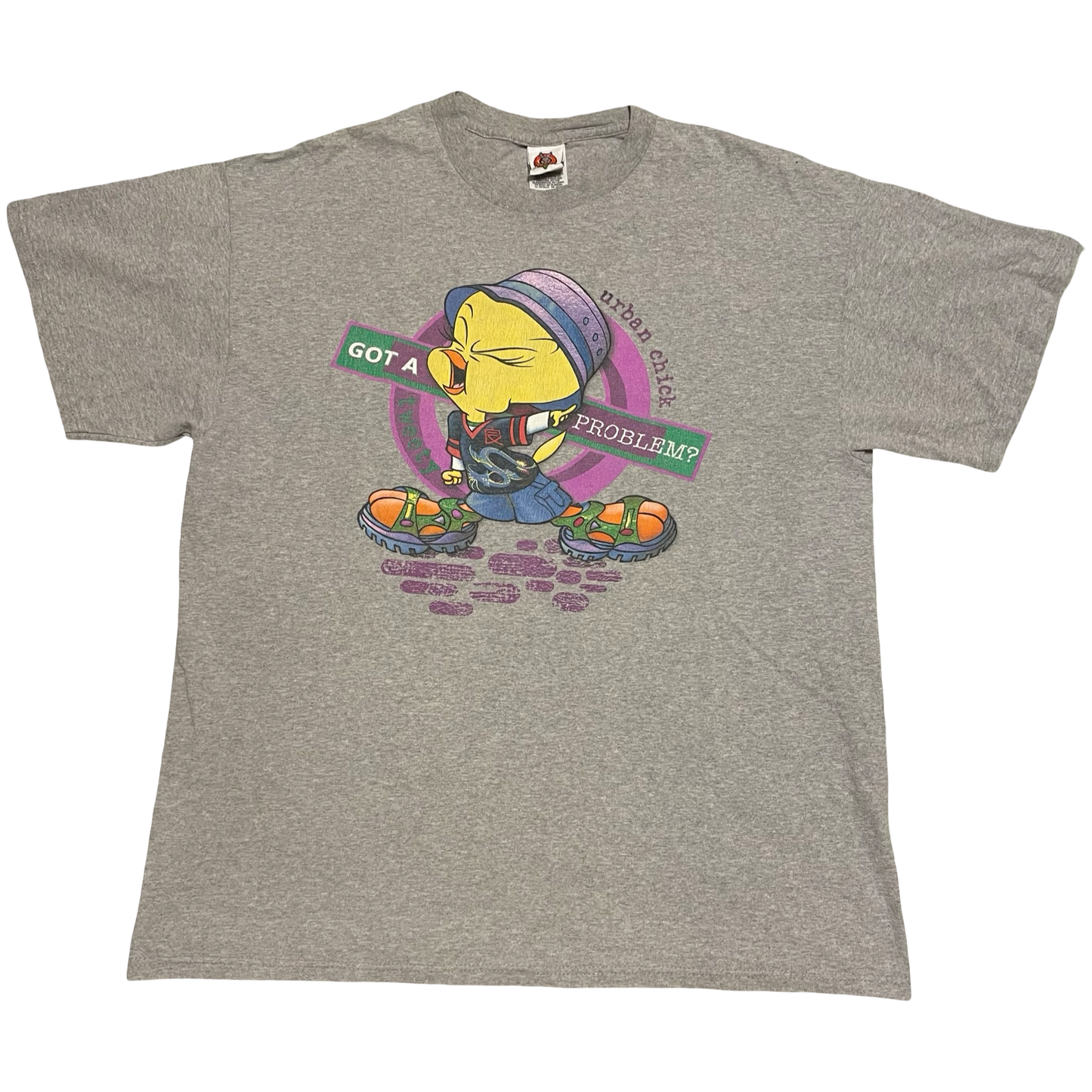 (L) 1997 Urban chick tweety tee