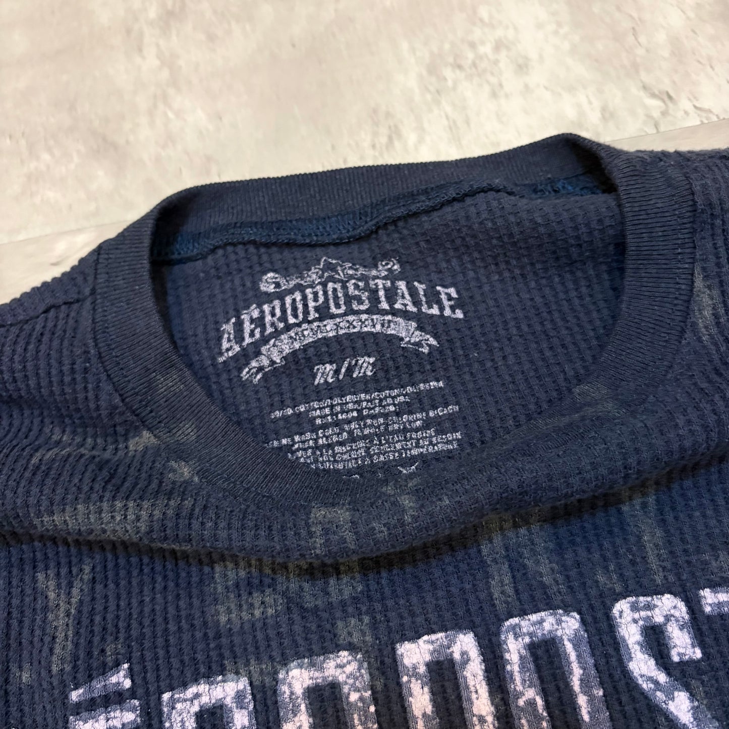 (M) Aeropostale NY thermal long sleeve
