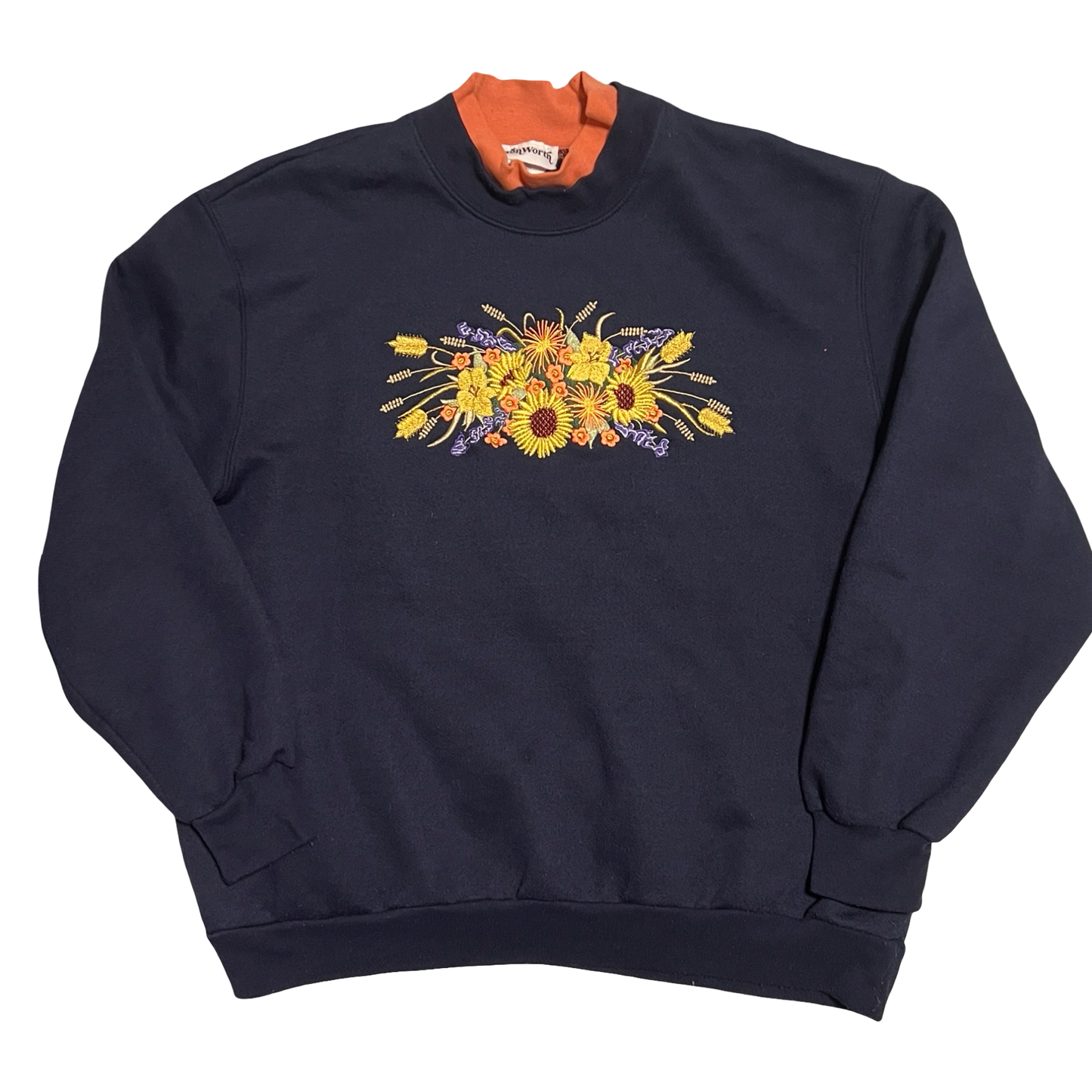 (petite L) bon worth crewneck