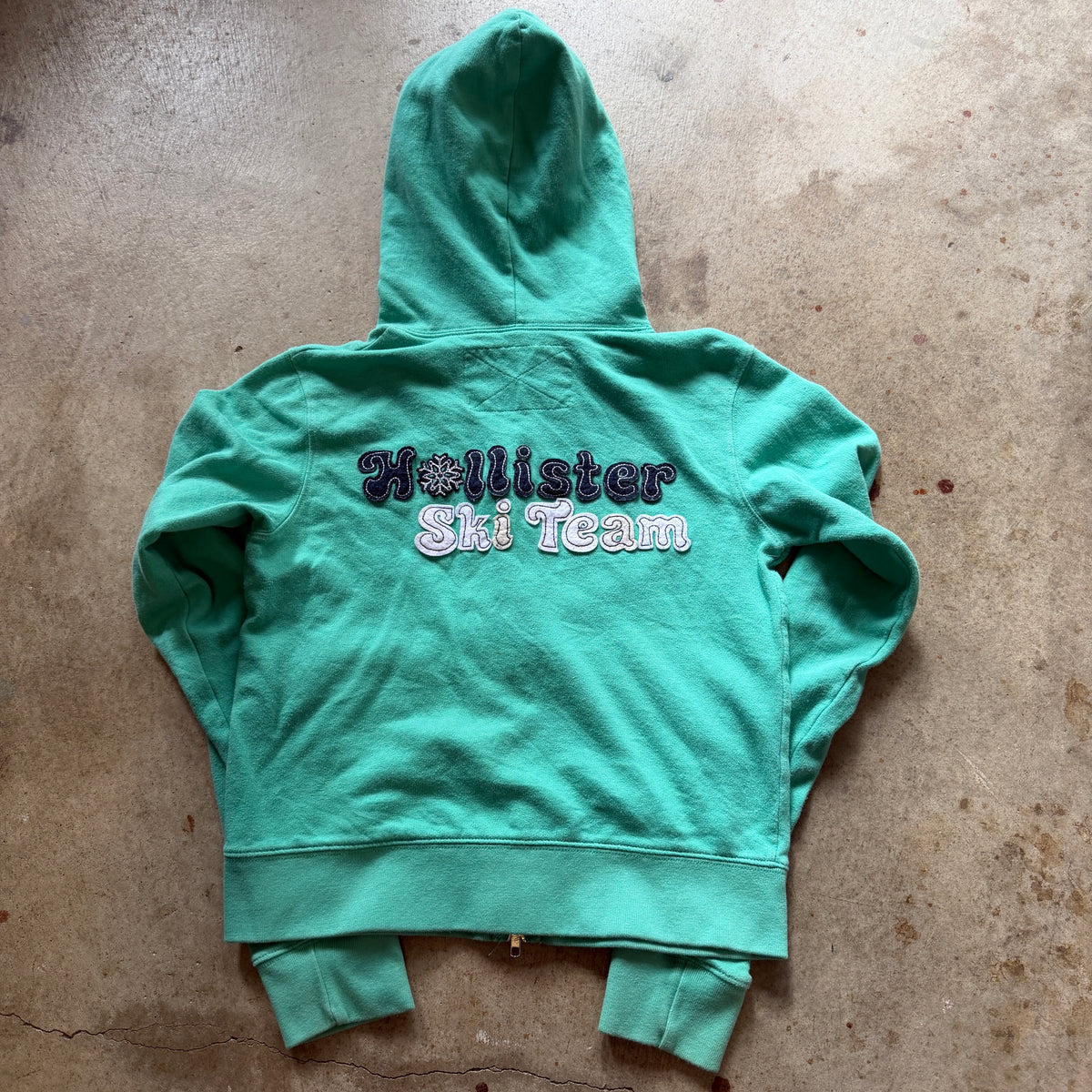 (M) ladies Hollister ski team zip up