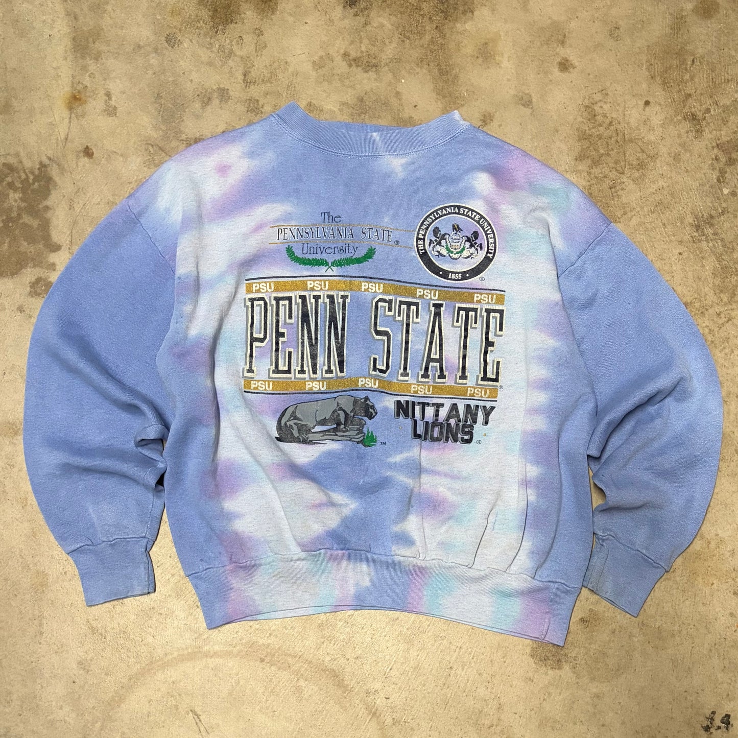 (L) Penn State Tiedye crewneck