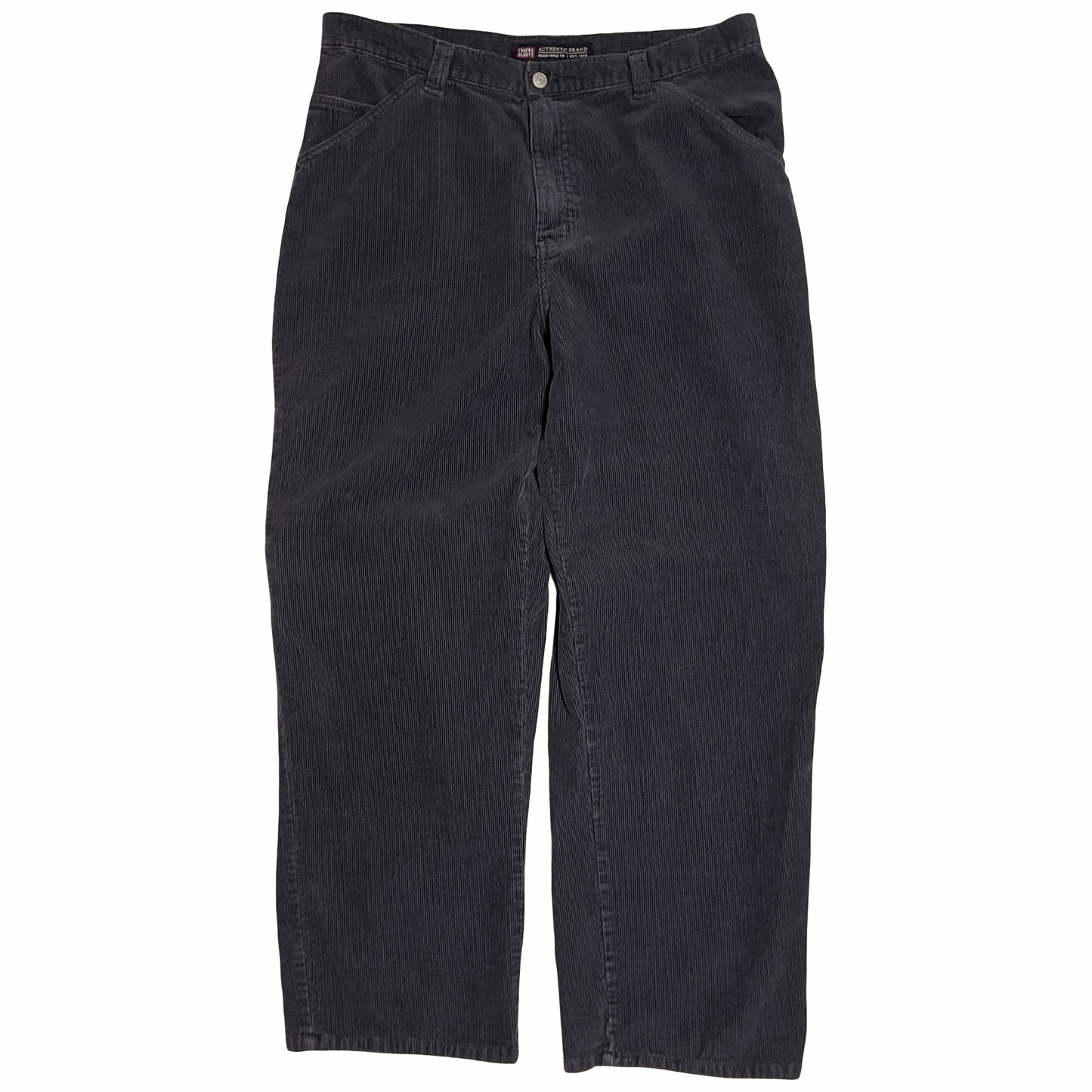 (36x32) faded glory navy corduroy pants