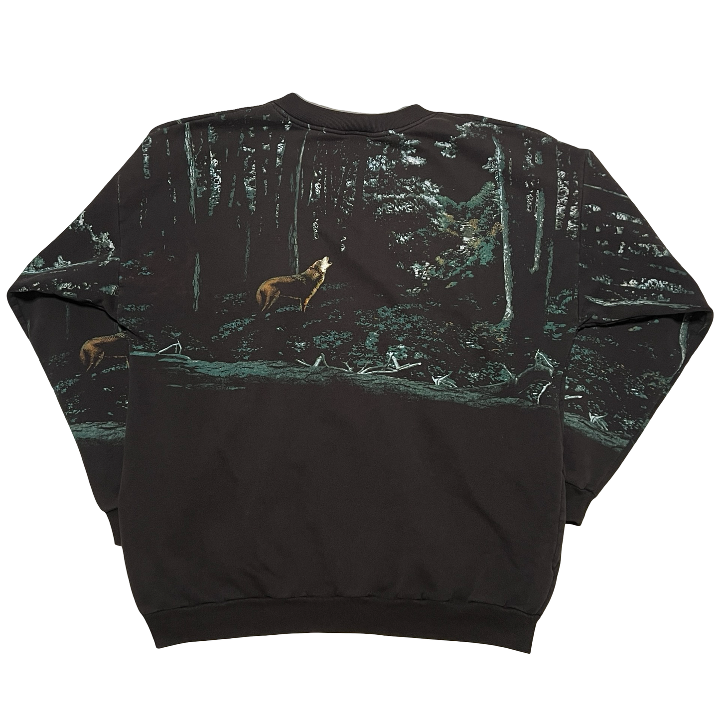 (XL) wolf crewneck