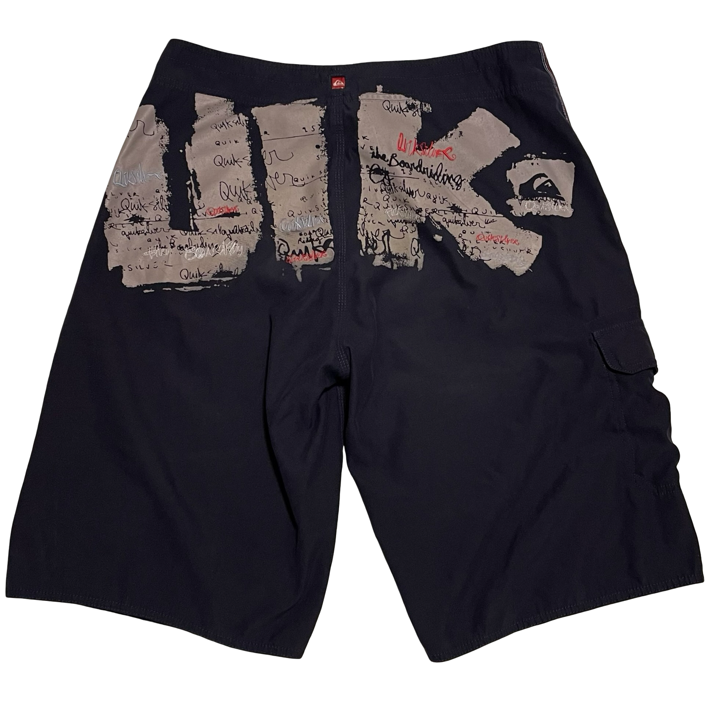 (32) Quiksilver swim trunks