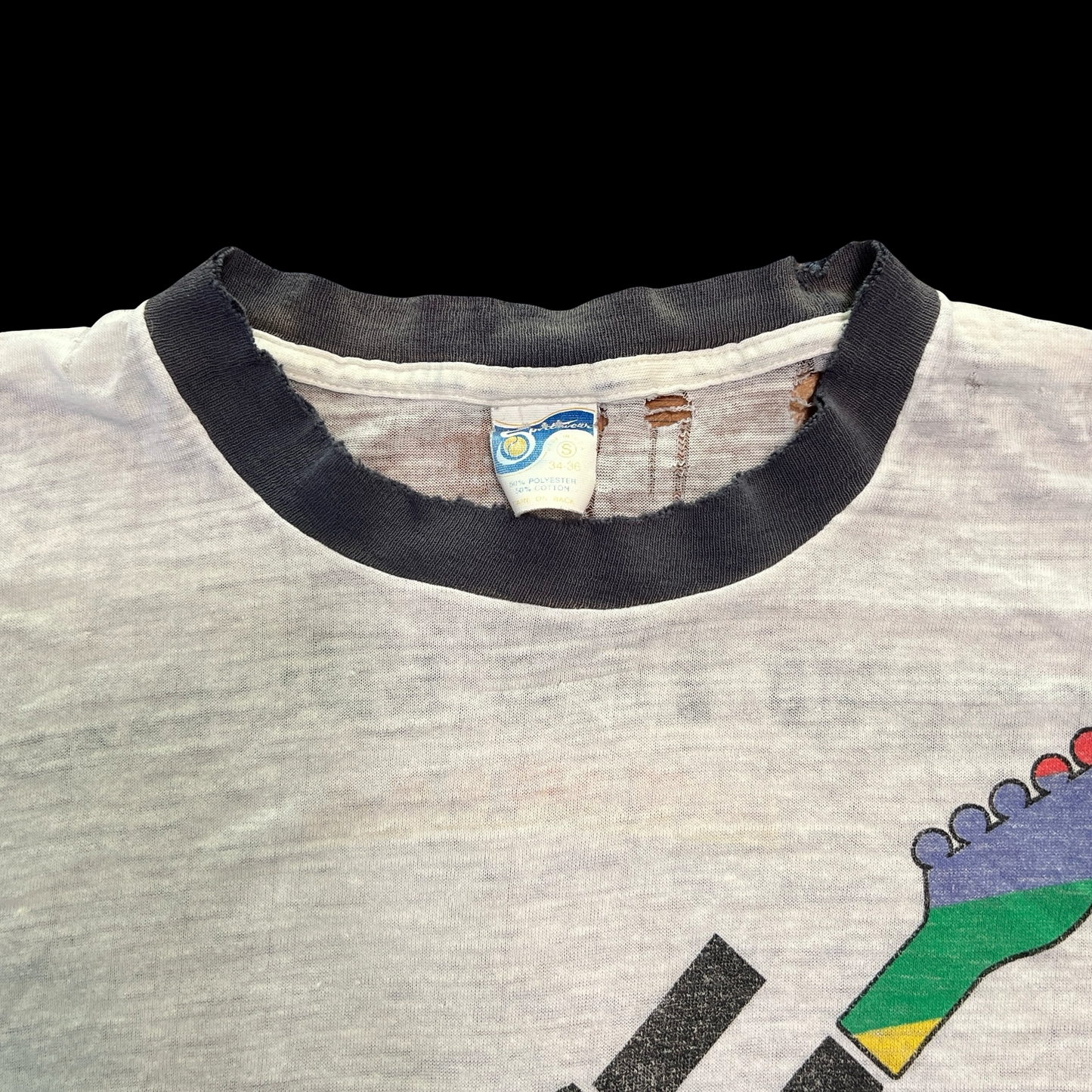 (S) 1985 Live aid concert tee