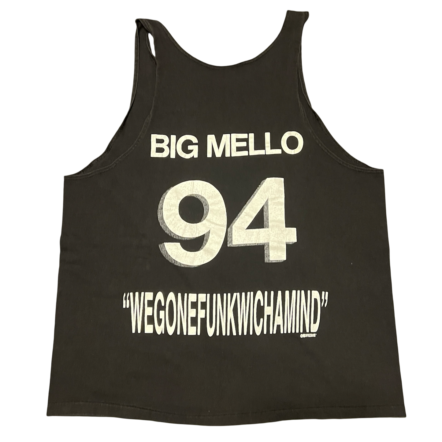(XL) "wegonefunkwichamind" 94 big mello rap-a-lot tank