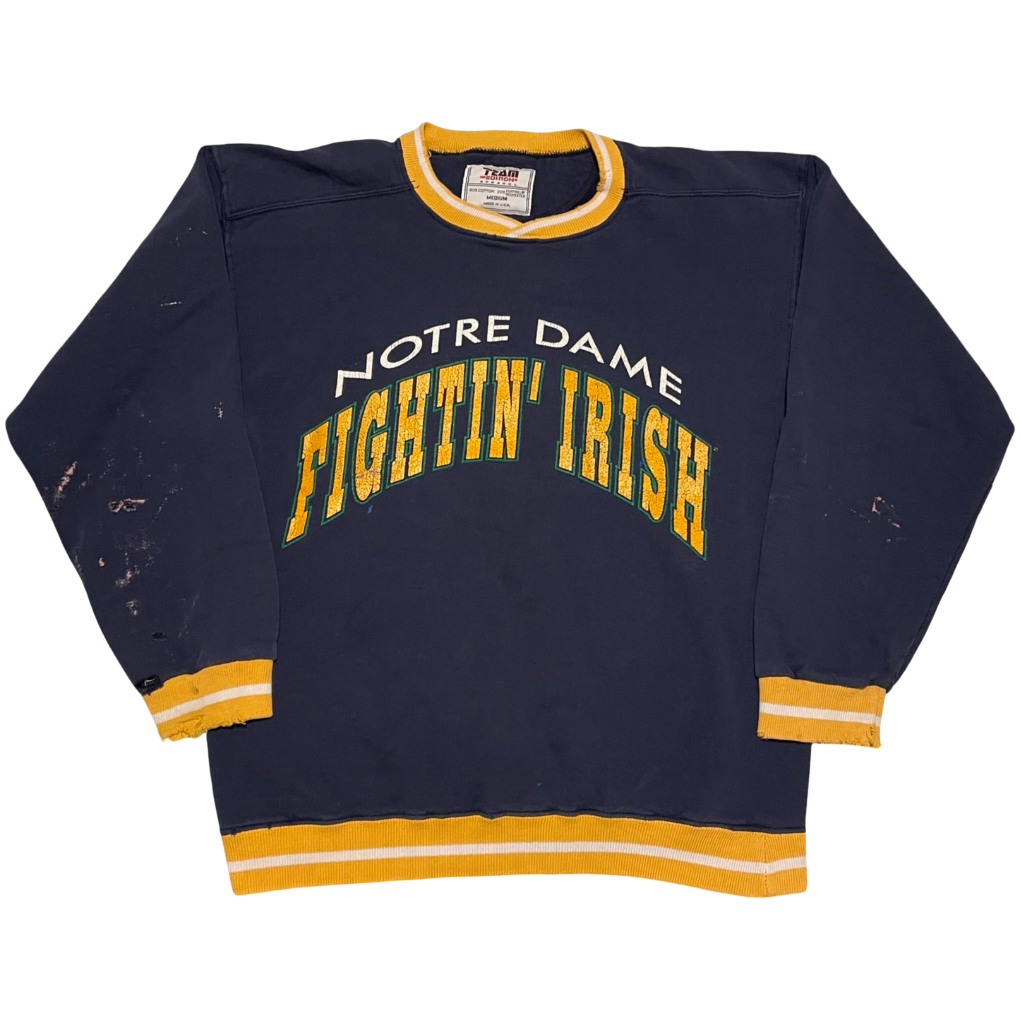 (M) Vintage Notre Dame crewneck
