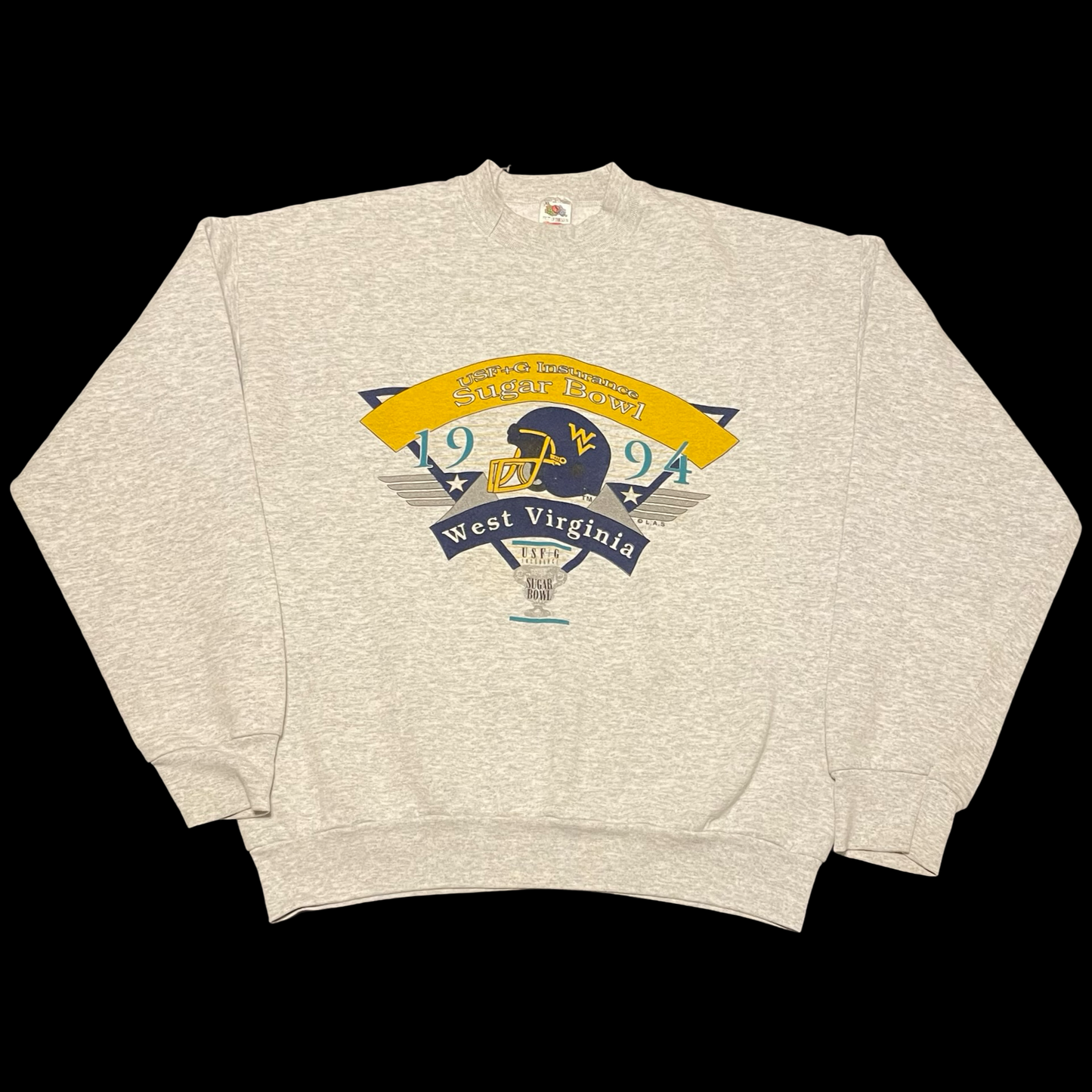 (XL) 1994 west virginia sugar bowl crewneck