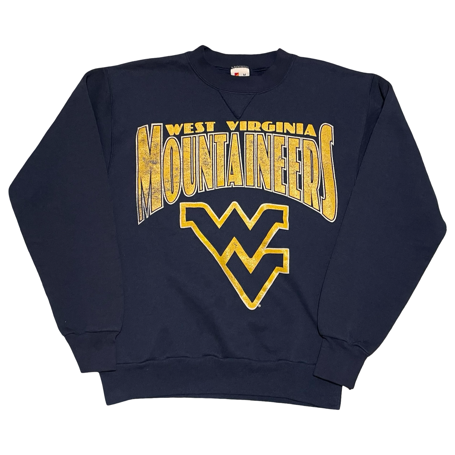 (M) Vintage West Virginia mountaineers crewneck