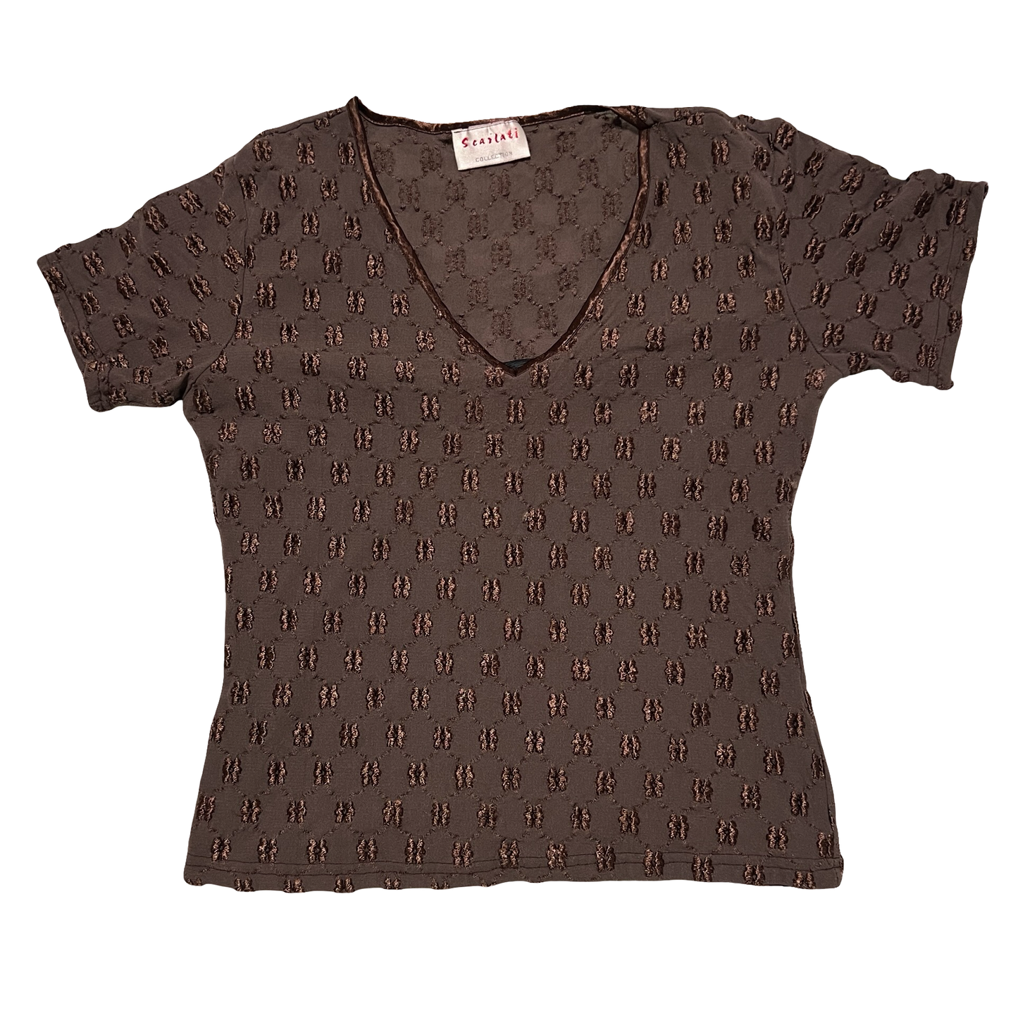 (M) scailati collection brown baby tee