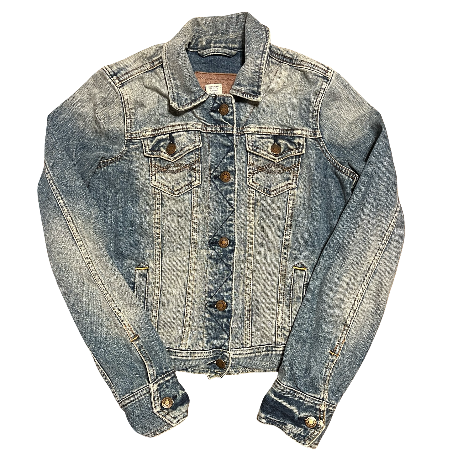 (S) abercrombie and fitch denim jacket