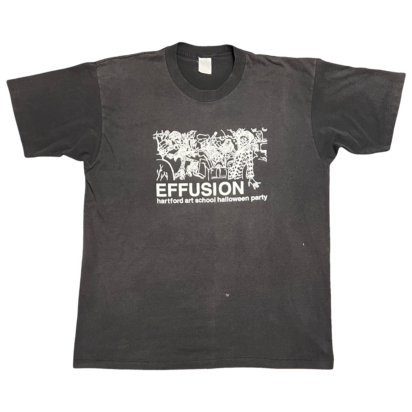 (XL) Vintage Effusion halloween party tee