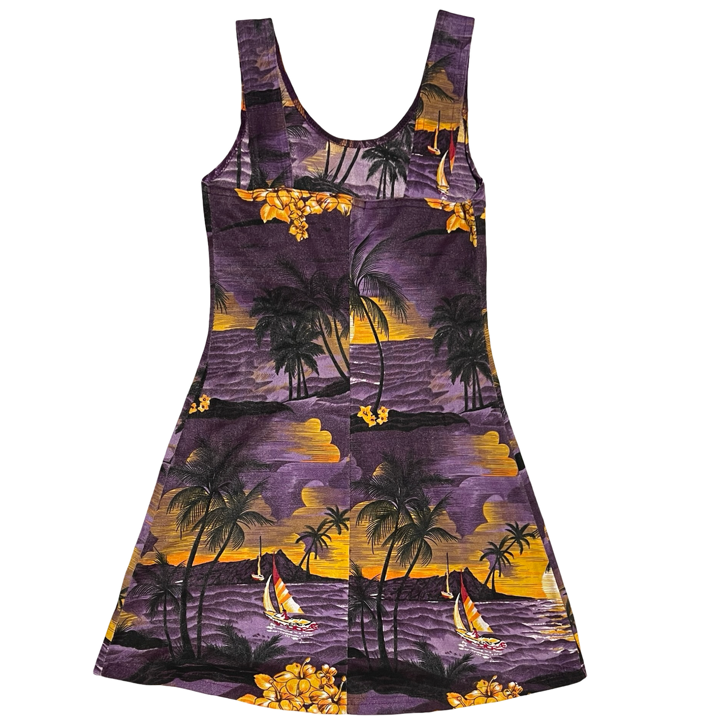 (XS) beach sunset cover up dress